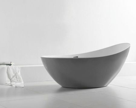 Акриловая ванна Abber AB9233G 184х79 без гидромассажа, артикул AB9233G