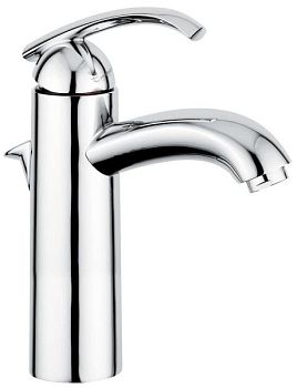 Высокий смеситель Dakota с донным клапаном для раковины, цвет хром