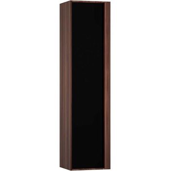 Шкаф пенал Vitra Metropole 40 L 58204 подвесной Сливовое дерево Черный