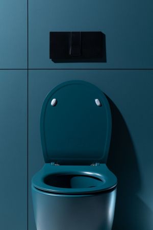 Чаша подвесного унитаза Allen Brau Fantasy 4.11004.PT петроль, артикул 4.11004.PT