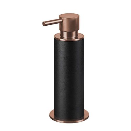 ADJ Диспенсер для жидкого мыла, D7xH19см., цвет: copper/черный, артикул 4980.copper/01