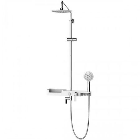 Душевая система Lemark Tropic LM7007C Хром Белый, артикул LM7007C