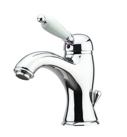 Fiore Imperiale, однорычажный смеситель для раковины c донным клапаном, цвет бронза