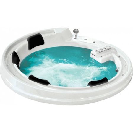 Акриловая ванна Gemy G9090B 190х190 с гидромассажем, артикул G9090B