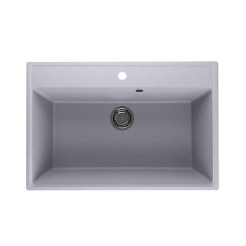 Кухонная мойка Ulgran Quartz Forte 760-05, бетон
