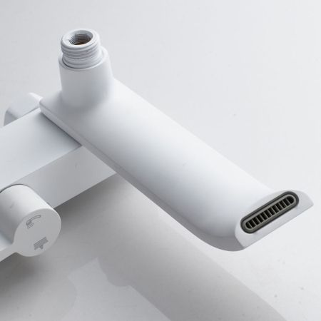 Душевая система Shevanik S4036C, белый