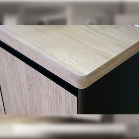 Столешница Velvex Klaufs 90 без отверстий, Invisible Line, артикул st.KLA.90 дуб французский