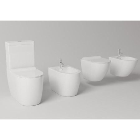 Унитаз  подвесной TIMO RISTO TK-603, белый, артикул TK-603