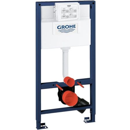 Система инсталляции для унитаза GROHE Rapid SL (1 м) для монтажа перед стеной (38525001)