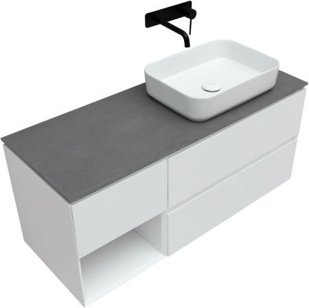 Тумба под раковину Allen Brau Infinity 120 1.21007.WM R белый матовый, артикул 1.21007.WM