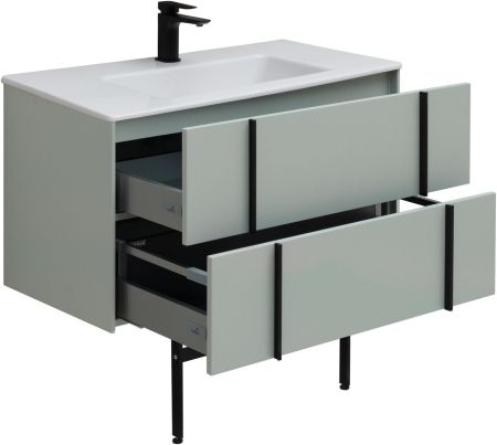 Тумба под раковину Allen Brau Reality 90 1.32006.PWM папирус матовый, артикул 1.32006.PWM