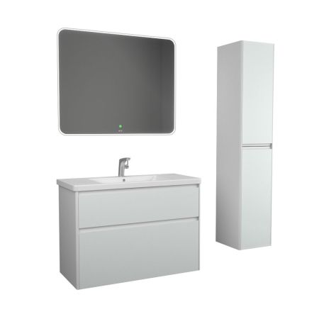 Тумба Malaren 100, 2 ящика, белая