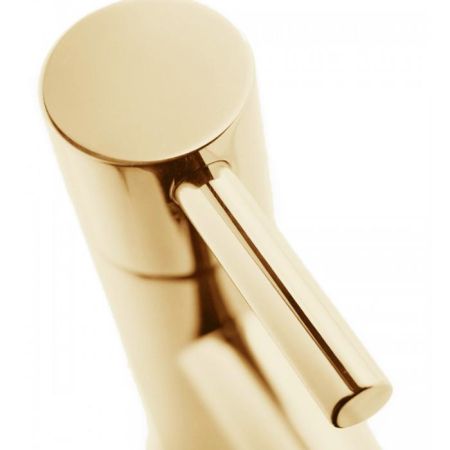 Bongio T Mix Смеситель для раковины, излив 136 мм, цвет золото, артикул 32521ORPR