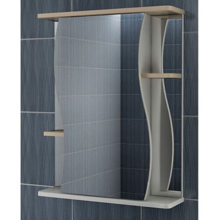 Зеркальный шкаф Vigo Alessandro 3 55 Бежевый, артикул 11-550-беж