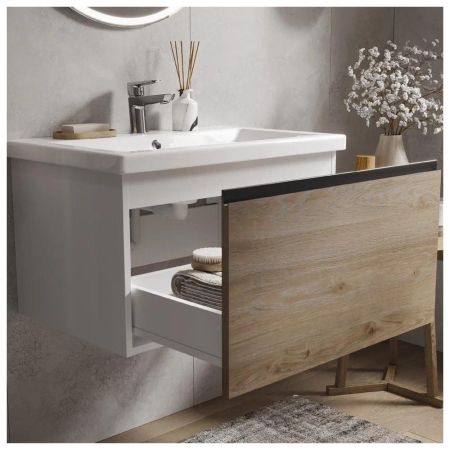 Тумба с раковиной напольная VIGO Cross 404-com, 70 см, артикул 404-com