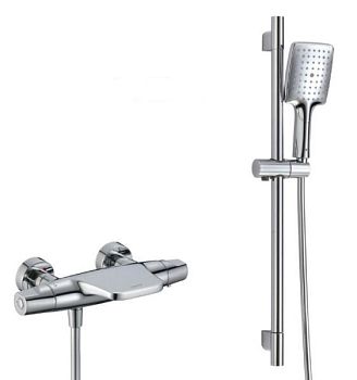 Смеситель для ванны с термостатом Savol SK-GR18D2-A, хром