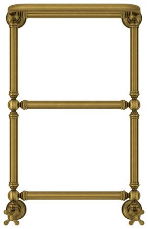 Полотенцесушитель водяной "Ренессанс 1386" 660х400 (Состаренная БРОНЗА)