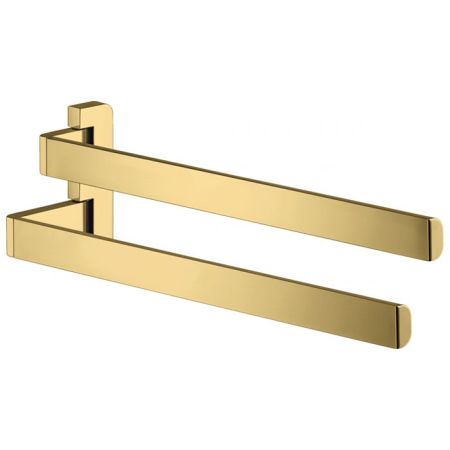 AXOR Universal Softsquare Полотенцедержатель, цвет полированное золото, артикул 42821990