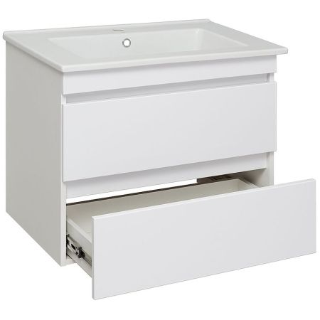 Тумба под раковину Runo Манхэттен 65 4620750029203 Белая