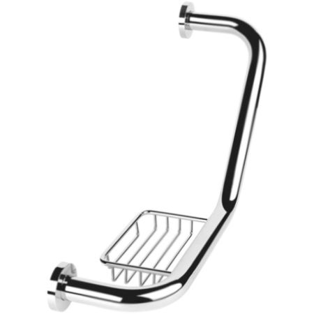 Поручень Clever Urban2 45 98895 с мыльницей Хром, артикул 98895