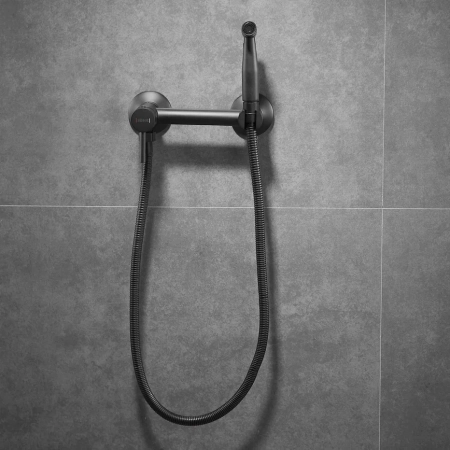 Гигиенический душ со смесителем Shevanik S107H, черный