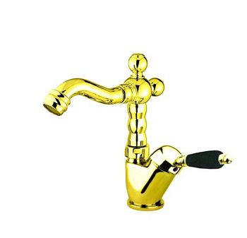 Смеситель для биде Fiore IMPERIAL BLACK 89OO5314, золото