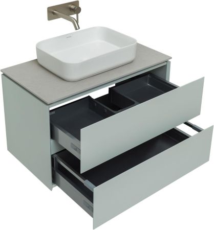 Тумба под раковину Allen Brau Infinity 85 1.21001.PWM папирус матовый, артикул 1.21001.PWM
