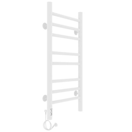 Полотенцесушитель электро "Лаванда ЧК П8 300х700", белый муар, левый
