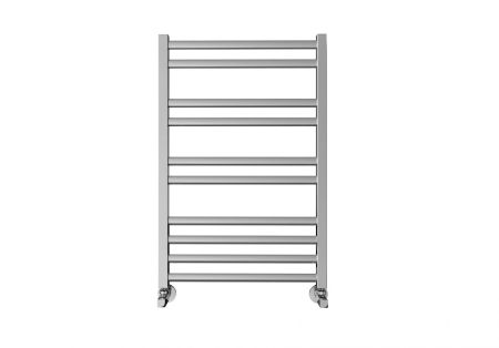 Полотенцесушитель водяной Aquatek (Акватек) П10 500х800 мм, подключение нижнее/диагональное, сверхпрочная пищевая нержавеющая сталь AISI 304L, гарантия 10 лет, артикул AQ KO1080CH