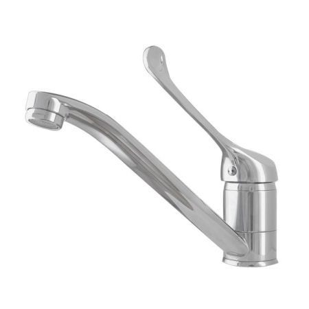 Смеситель для кухни с хирургической ручкой Сантаком stMIRA 5179, хром