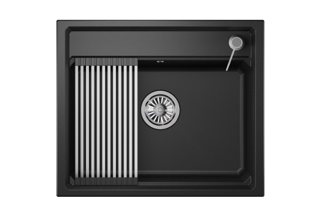Кухонная мойка Granula 6003, ЧЁРНЫЙ, артикул 6003, ЧЁРНЫЙ