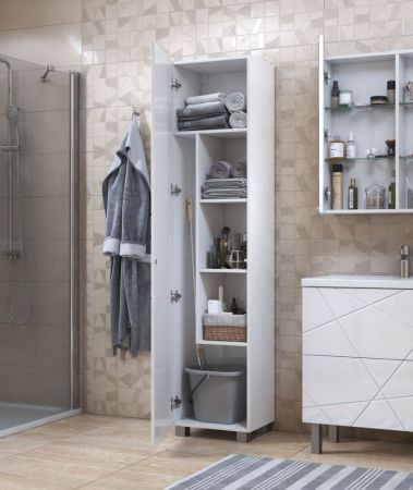 Пенал (45см) VIGO Geometry pn.GEO.45, белый, артикул pn.GEO.45