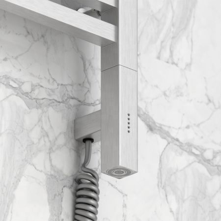 Полотенцесушитель электрический "МОДУС 3.0" 600х400 / МЭМ правый (Сатин), артикул 071-5701-6040