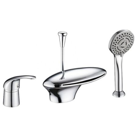 Смеситель на борт ванны Orange Iris M41-333cr Хром, артикул M41-333cr