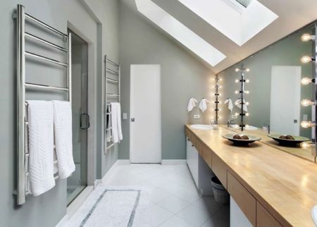 Водяной полотенцесушитель Grota Grosso 550х1200 Хром