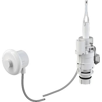 Клавиша смыва Alcaplast MPO10 пневматическая Белая