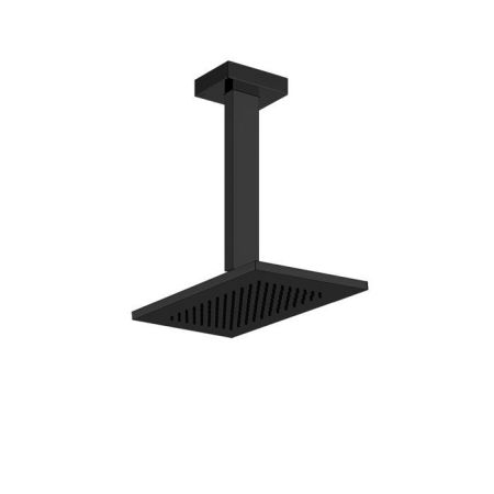 Gessi Rettangolo Верхний душ для потолочного крепления 216x140мм, высота 270мм, цвет: черный, артикул 20151#299