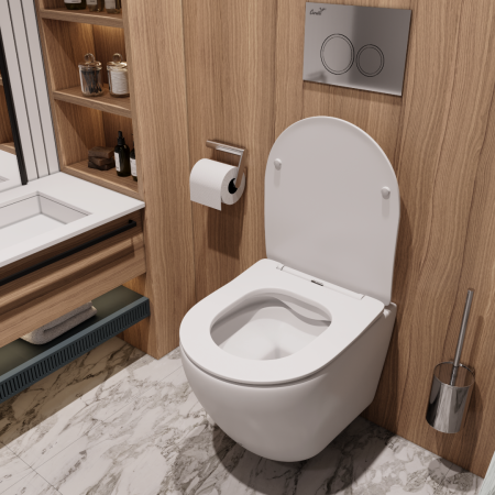 Унитаз TICINO Aria MW подвесной безободковый Cerutti SPA CT8917 Унитаз TICINO Aria MW подвесной безободковый Cerutti SPA CT8917