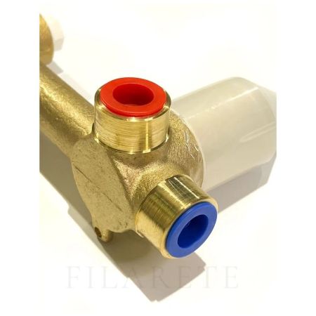 Смеситель для раковины встраиваемый FILARETE Roun FL4020BG, графит