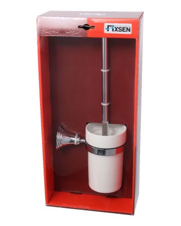 Ершик для унитаза Fixsen Best FX-71613 Хром, артикул FX-71613