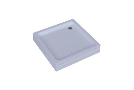 Душевой поддон акриловый Aquatek DPA-0000001 800х800х200 мм, квадрат с ножками и съемной фронтальной панелью (без сифона)