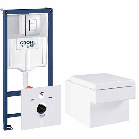 Готовый набор для туалета GROHE Cube Ceramic (NW0040)