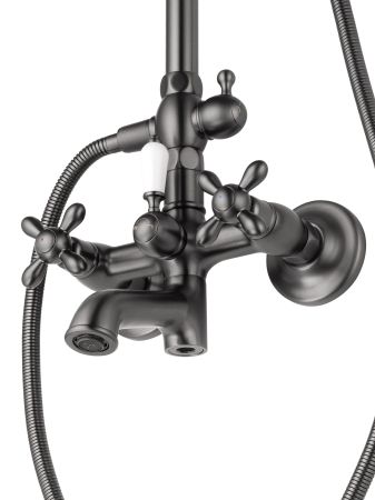 Душевая система WONZON & WOGHAND RETRO, Темный графит (WW-88739020-BGM)