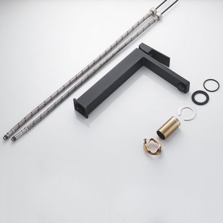 Смеситель для раковины Shevanik S9611H, черный