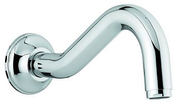 Emmevi, изогнутый излив для внутристенного смесителя, цвет золото