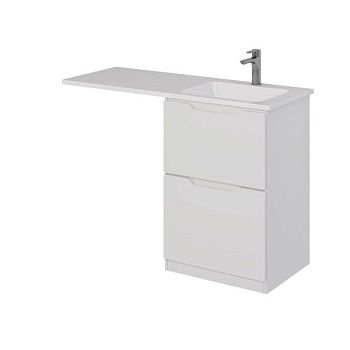 Тумба под раковину напольная Dreja Bona 60 см, белый