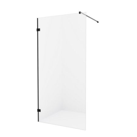 Душевое ограждение NEW TRENDY AVEXA BLACK 80x200 EXK-1625 (черный), артикул EXK-1625