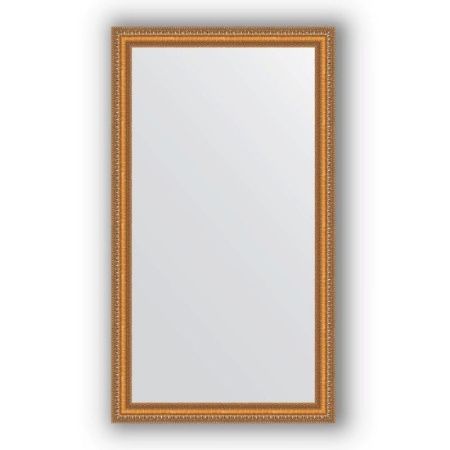 Зеркало Evoform Definite 115х65 Золотые бусы на бронзе