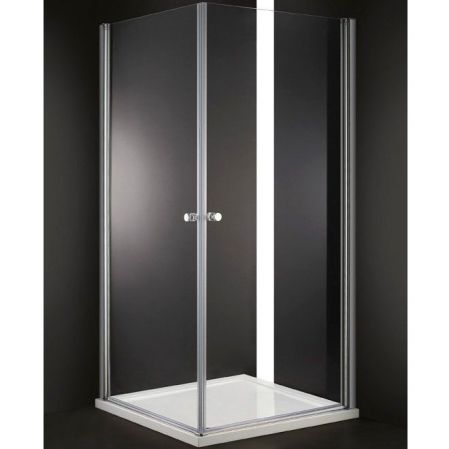 Душевой уголок Cezares Elena A-2 70x70 профиль Хром стекло прозрачное, артикул ELENA-W-A-2-70-C-Cr