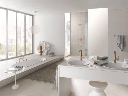 Держатель GROHE Essentials, тёплый закат матовый (40369DL1), артикул 40369DL1